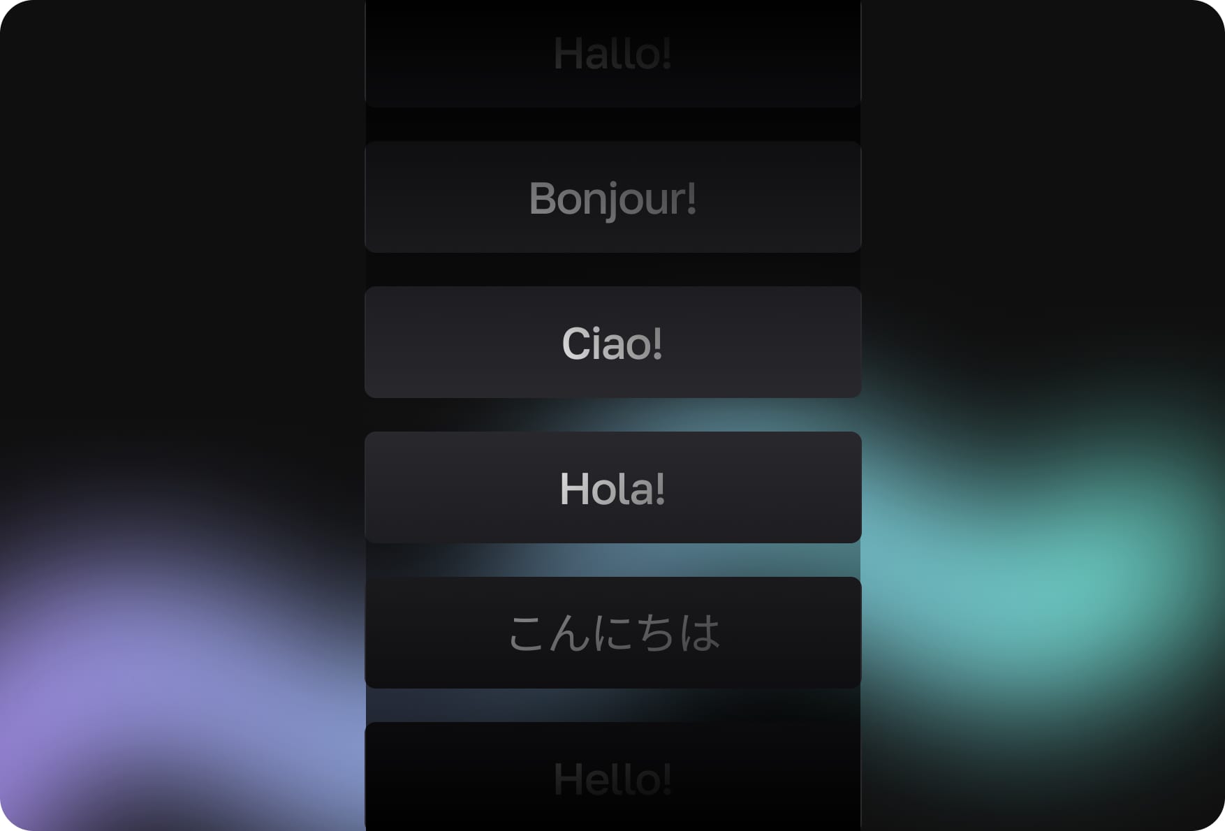 Multilingual AI & Interface