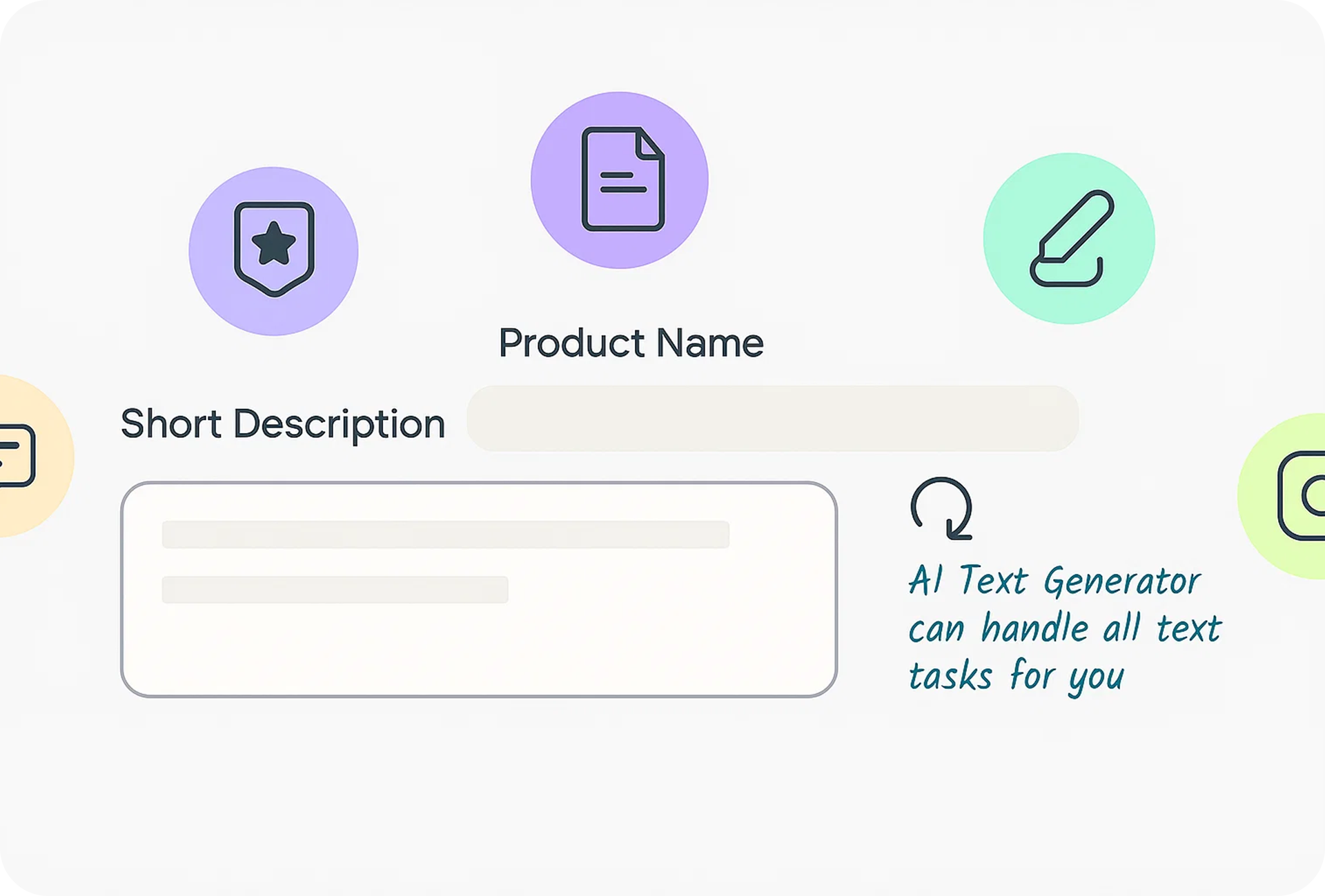 Generate, edit, export.